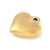 304 Stainless Steel Heart Pendants STAS-R162-01G-05-2