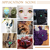 Craft Plastic Doll Eyes Stuffed Toy Eyes DIY-PH0009-37-7
