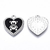 Eco-Friendly Alloy Enamel Pendants X-ENAM-Q437-042P-01-NR-2