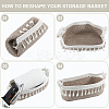 Cotton Rope Woven Storage Basket AJEW-WH20020-153C-5