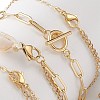 4Pcs 4 Style Natural Shell Beaded Anklets Set AJEW-AN00526-5