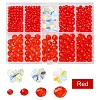 DIY Glass Beads & Charms Jewelry Making Finding Kit DIY-YW0008-98C-1