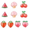 50Pcs 5 Styles Transparent Resin Cabochons CRES-YW0002-50-1