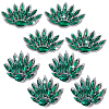 Glass Clothing Patches PATC-WH0028-025D-1
