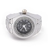 201 Stainless Steel Stretch Watchband Finger Ring Watches LS-WACH-G018-03P-03-1