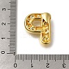 Brass with Cubic Zirconia Pendants KK-Q818-03P-G-3