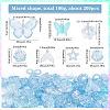 100G Resin Charms and Beads DIY Jewelry Making Findings Kit OHAR-SC0003-01C-2