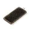 Transparent Resin Tarot Card Pendants LS-MACR-C026-05A-2