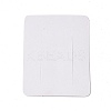 Rectangle Paper Hair Clip Display Cards CDIS-C004-03E-3