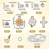 DIY Glass Beads & Alloy Enamel Charms Bracelets Making Kits DIY-SP0001-57C-2