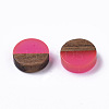 Resin & Wood Cabochons RESI-S358-70-H49-2