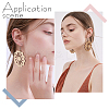 DIY Wooden Dangle Earring Making Kits DIY-FH0002-81-5