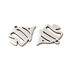 Non-Tarnish 201 Stainless Steel Pendants STAS-K251-071P-2