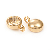201 Stainless Steel Pendant Rhinestone Settings STAS-G224-27G-3