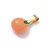 304 Stainless Steel Enamel Fruit Vegetable Charms STAS-F336-02E-G-2