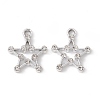Alloy Crystal Rhinestone Pendants ALRI-K049-08P-1