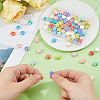 3Strands Handmade Porcelain Beads Strands PORC-DC0001-07-3