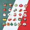 26Pcs 26 Styles Christmas Theme Opaque Resin Pendants RESI-FS0001-74-10