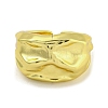 Brass Cuff Rings for Women RJEW-E294-02G-02-2