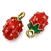 Alloy Enamel Pendants PALLOY-S032-01A-02-2