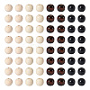 Craftdady Natural Wood Beads WOOD-CD0001-02-2