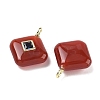 Natural Carnelian Pendants G-K372-05G-10-2