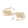304 Stainless Steel Hoop Earrings EJEW-P271-03G-2