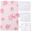 1Pc Fruit Peach Cover PP Plastic Photocard Storage Albums AJEW-CN0006-49A-1
