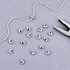 SUPERFINDINGS Stainless Steel Crimp Beads Cover FIND-FH0005-38-5
