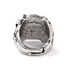 Dragon Eye Glass Wide Band Rings for Men LS-RJEW-E017-01AS-02-3