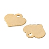 Brass Charms KK-F907-01C-G-2