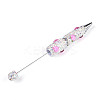 Resin & Polymer Clay Pave Rhinestone Ball-Point Pen AJEW-T013-04H-2