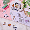 2Sets Twill Cartoon Animal
Embroidered Clothing Patches PATC-CA0001-32-5