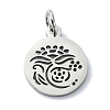 Non-Tarnish 304 Stainless Steel Charms STAS-C097-46P-04-1