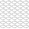300Pcs 304 Stainless Steel Split Rings STAS-SP0001-66A-1