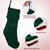 3Pcs 3 Colors Knitted Acrylic Fiber Hanging Stocking Bags AJEW-SP0004-03-5