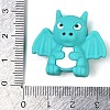 Little Dragon Food Grade Silicone Focal Beads SIL-Q030-29A-3