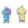 Ion Plating(IP) 304 Stainless Steel Pendants STAS-N098-183M-1