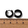 304 Stainless Steel Hoop Earrings EJEW-D331-02B-3