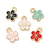 Alloy Enamel Charms ENAM-C005-34G-1