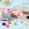 36Pcs 9 Colors Opaque Acrylic Beads MACR-SC0001-61-4