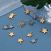 20Pcs 2 Colors 304 Stainless Steel Charms FIND-DC0001-13-4