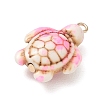 Brass & Resin Pendants RE-CBA9A00-01G-3