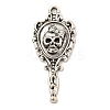 Tibetan Style Alloy Pendants TIBE-L013-09AS-01-1