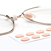 20 Pairs EVA Soft Sponge Nose Pad Sticker AJEW-LP0008-22-3