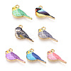 Printed Alloy Pendants ENAM-N056-205-1
