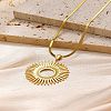 304 Stainless Steel Pendant Necklaces for Women FS-WG37FE6-05-1
