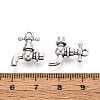 Tibetan Style Alloy Pendants X-TIBE-N014-30AS-3