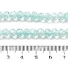 Transparent Crackle Glass Beads Strands CCG-L050-01B-07-4