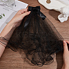1PC Polyester Dog Pet Wedding Bride Veil AJEW-GF0010-48B-3